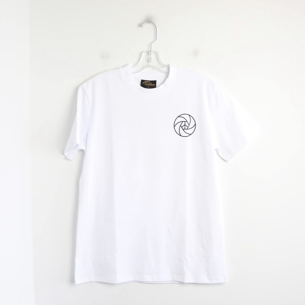 NWOT Shoot For Peace Toronto men's t-shirt white cotton community non-profit new